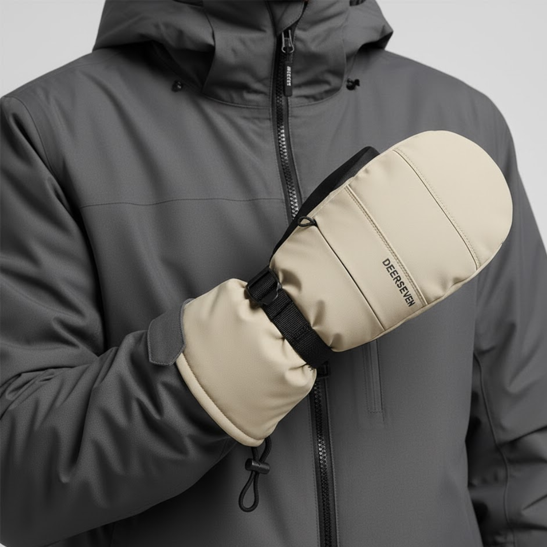 Ski Gloves | Waterproof with Non-Slip Palms