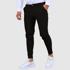 Men's Chino Trousers | Skinny Stretch Trousers | Comfortable