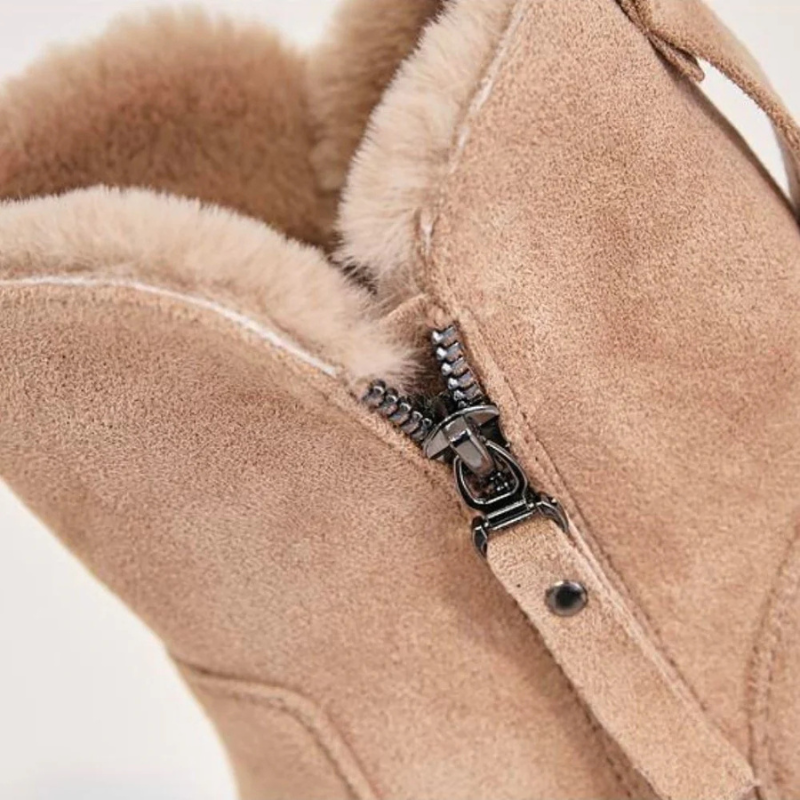 Women's Winter Boots | Lined & With Zipper