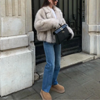 Women's Short Jacket | Fur ​​Jacket & Warm for Winter