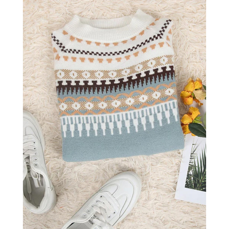 Damen Norweger Pullover | Strick & Winter