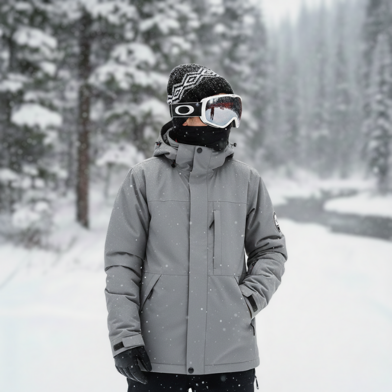 3-in-1 Ski Jacket | Wind- & Water-Resistant Baggy Fit
