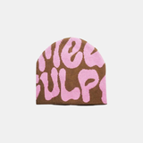 Beanie Hat | Y2K Graphic Style