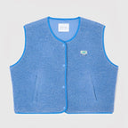 Bea | Damen Strick-Cardigan ohne Ärmel