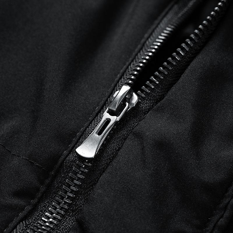 Men's long winter jacket | with hood