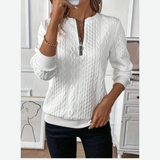 Women's Sweater | With Half Zipper