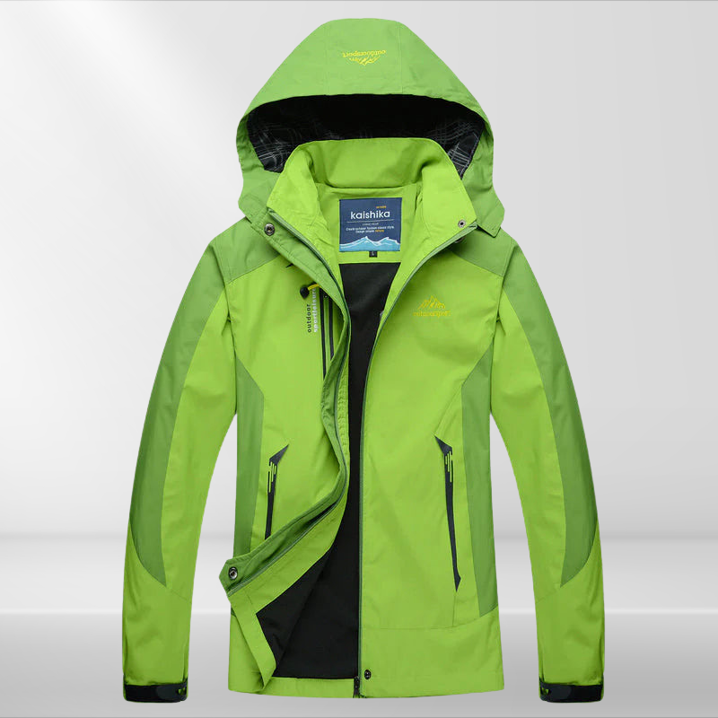Outdoor-Wanderjacke Damen mit Kapuze | Wasserdicht