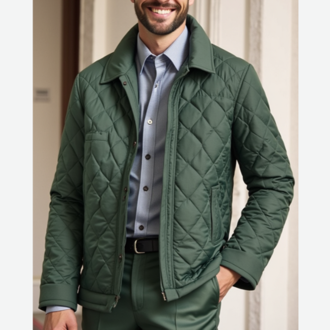 Herren Übergangsjacke | Steppjacke | Klassisch & Lässig