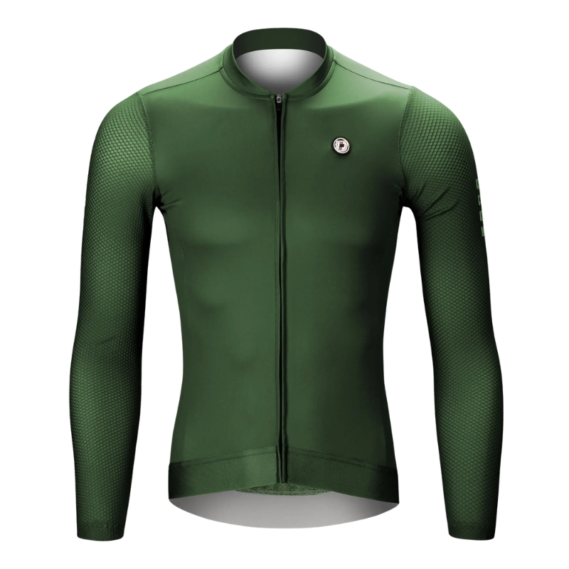Radtrikot Langarm | Mit Reißverschluss | Maillot