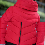 Damen Steppjacke mit Kapuze | Daunen