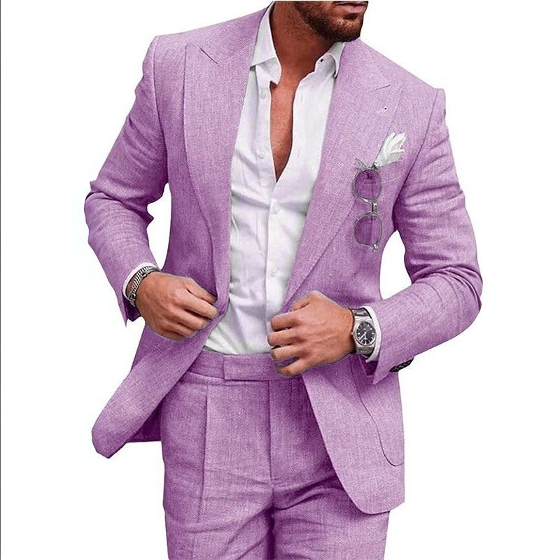 Lucien | Herren Leinen Anzug | Sommer