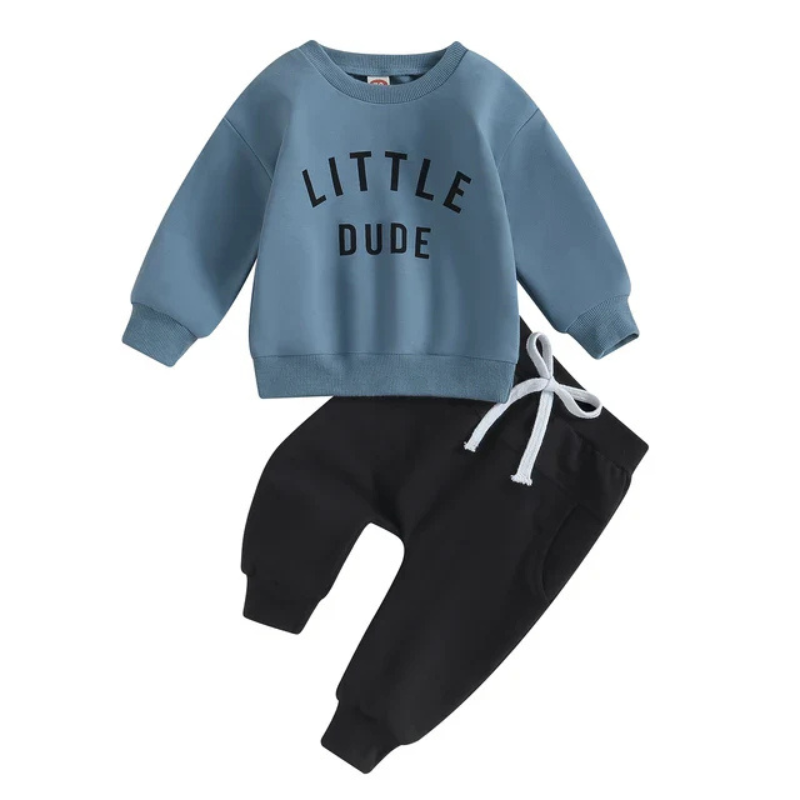 Kids Tracksuit Set | Sweatshirt & Jogger Pants