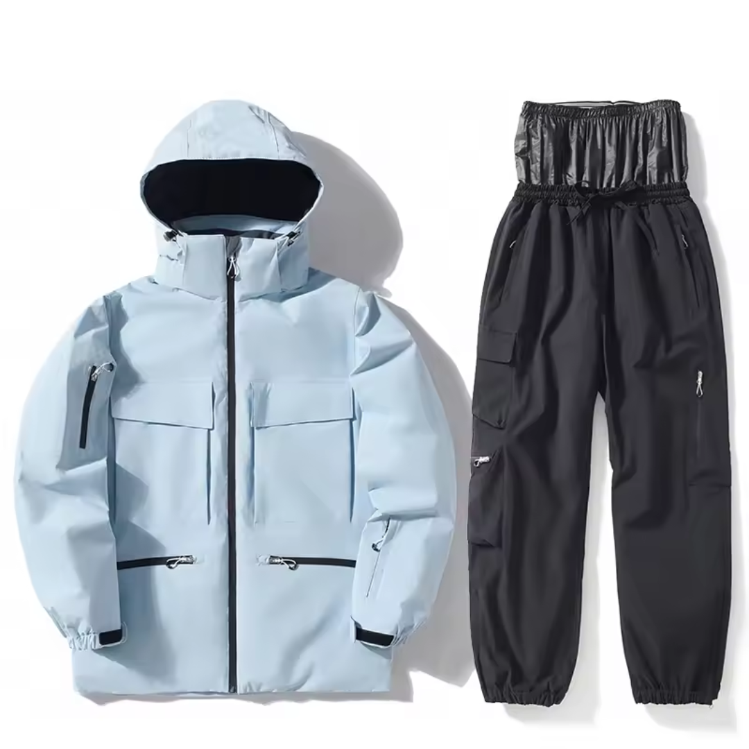 Herren Skianzug | Wasserdichte Skijacke für Outdoor & Schnee