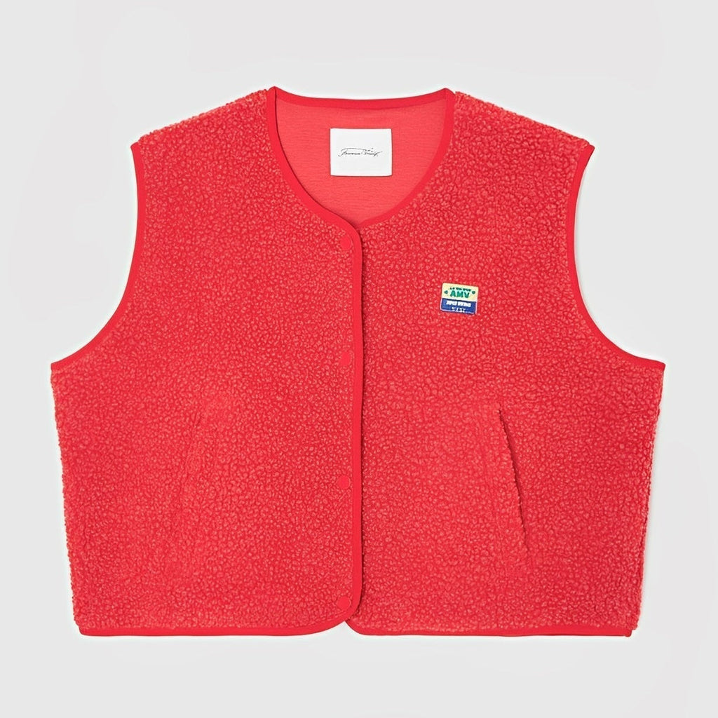 Bea | Damen Strick-Cardigan ohne Ärmel