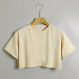 Juliet | Women's White Crop Top