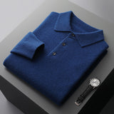 Men's Polo Sweater | Cashmere Feel