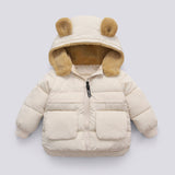 Kids winter jacket | Lined with hood and ears