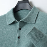 Men's Polo Sweater | Cashmere Feel