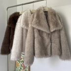 Women's Short Jacket | Fur ​​Jacket & Warm for Winter