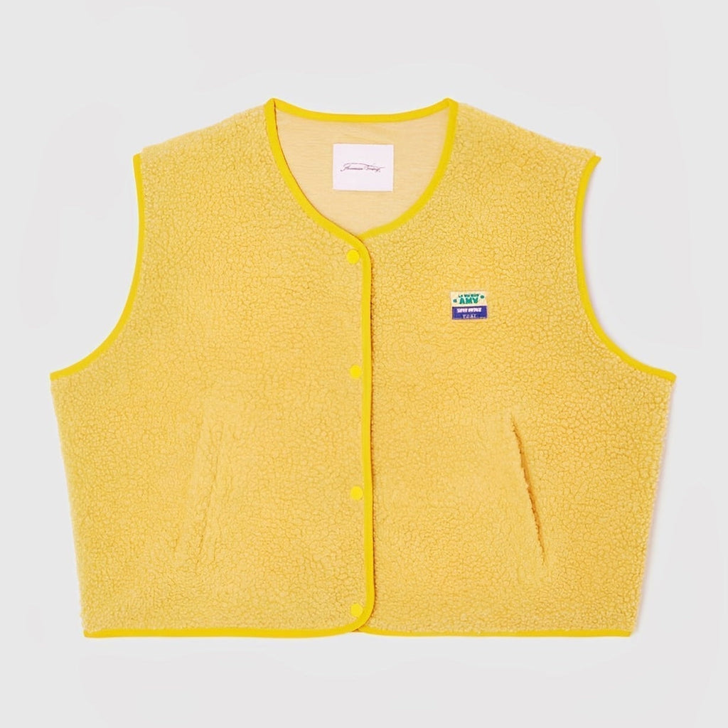 Bea | Damen Strick-Cardigan ohne Ärmel