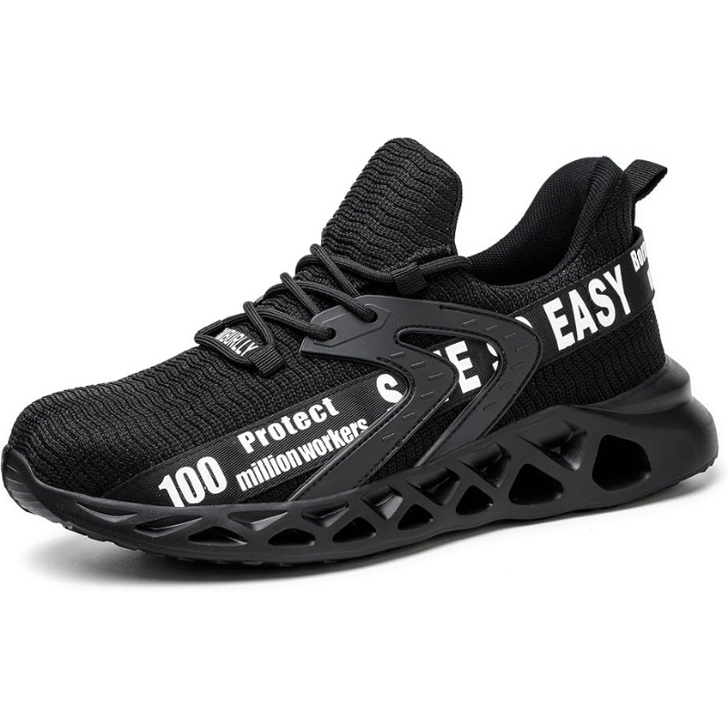 Safe | Comfortable Work shoes with steel toe cap