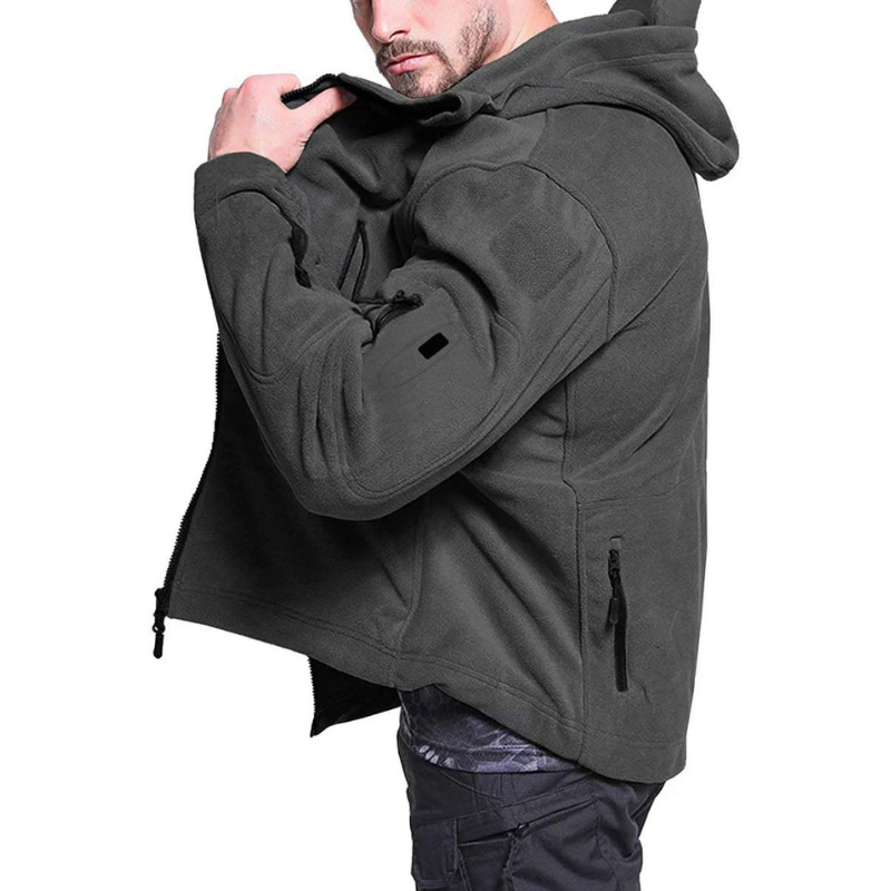 Men's fleece jacket | Windproof & outdoor