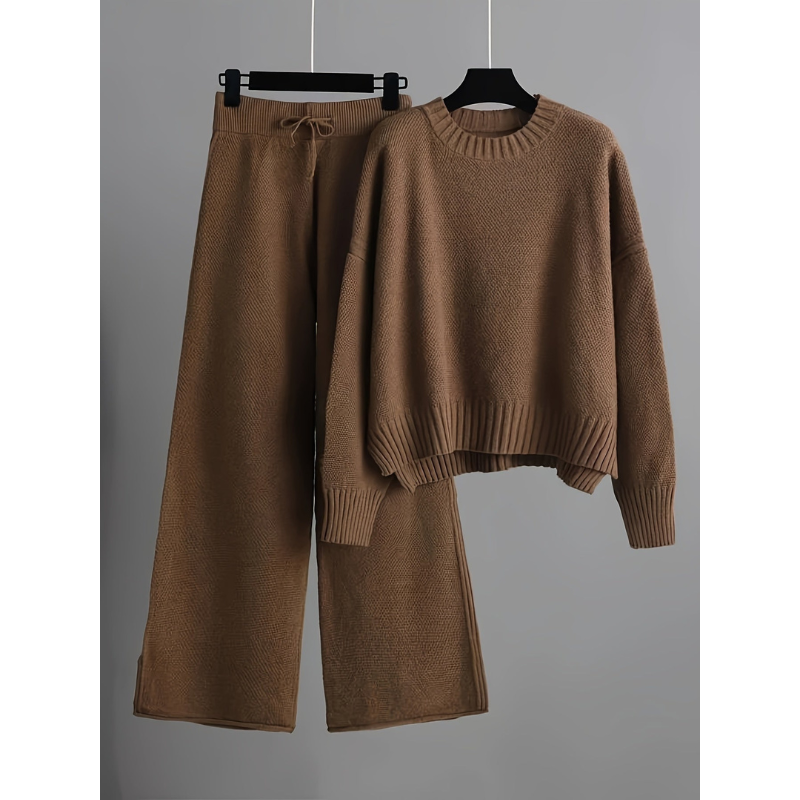 Women's Lounge Set | Knit & Cozy Jogging Suit