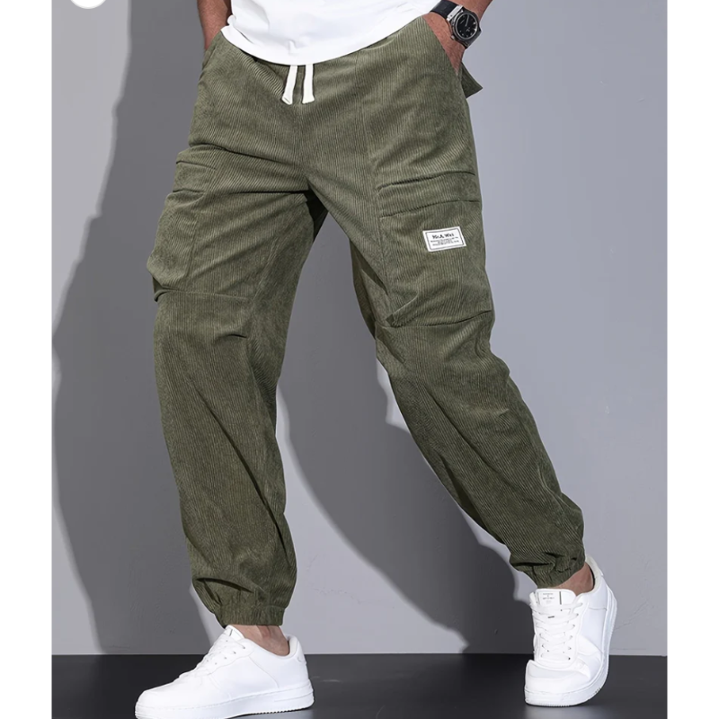 Herren Cordhose Cargo | Komfortable