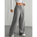 Women's Corduroy Trousers | High Waisted | Wide Fit