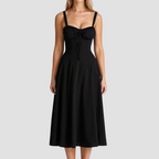 Amelie | Women's Corset Summer Dress | Midi