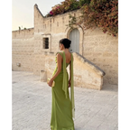 Kleid als Hochzeitsgast | Mit Bindung Am Rücken