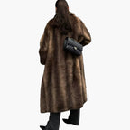 Damen Kunstfellmantel | Lang & Warm