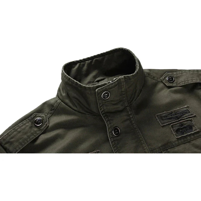 Men's transitional jacket | Field jacket green