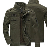 Men's transitional jacket | Field jacket green