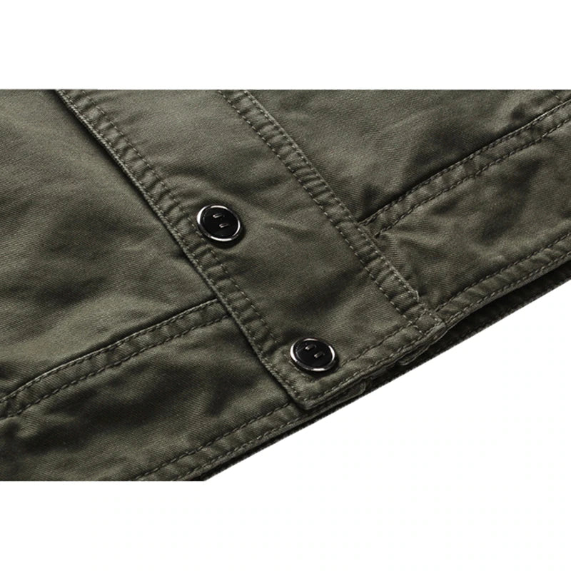 Men's transitional jacket | Field jacket green