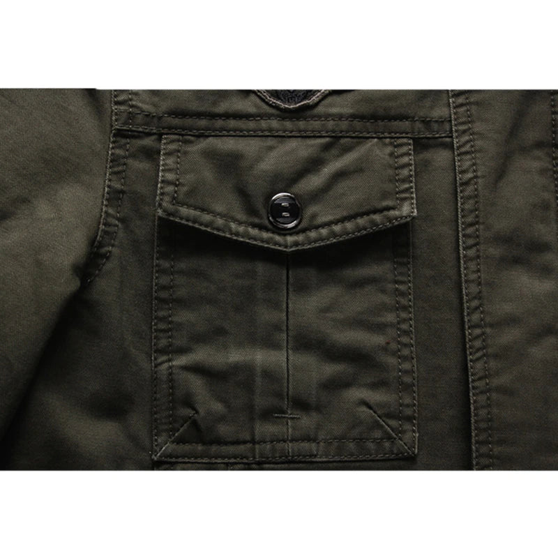 Men's transitional jacket | Field jacket green