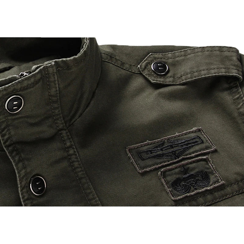Men's transitional jacket | Field jacket green