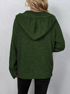 Agnes | Strickjacke mit Kapuze-Becker Boutique