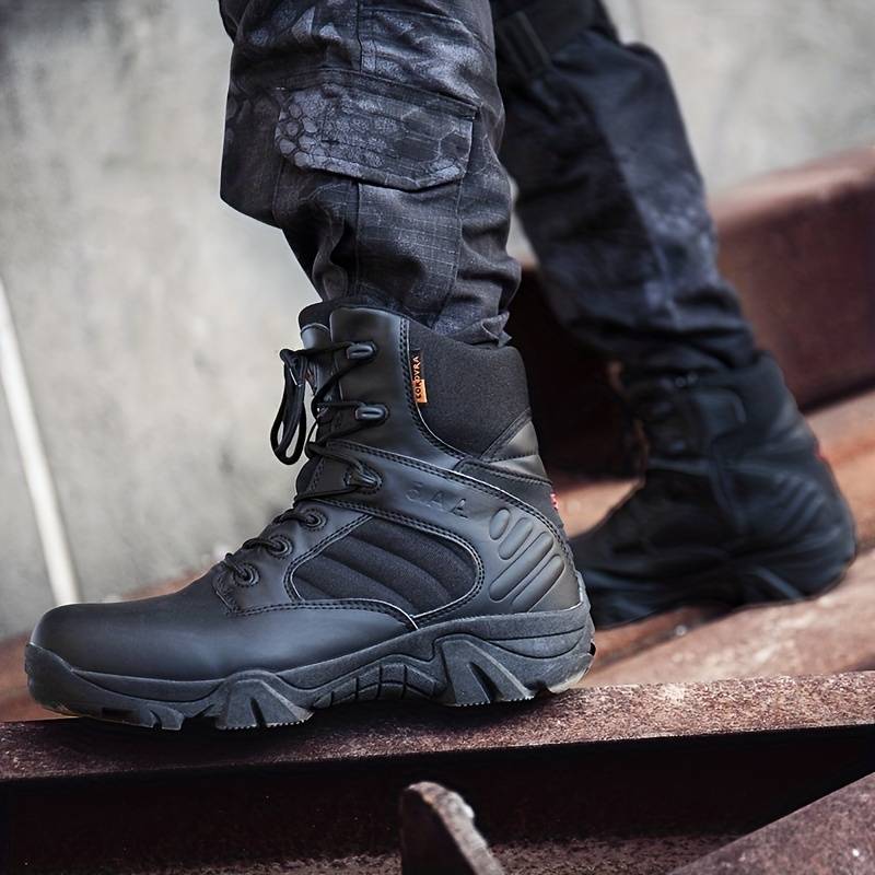 Alexander | Militärische taktische Stiefel-Schwarz-39-Becker Boutique