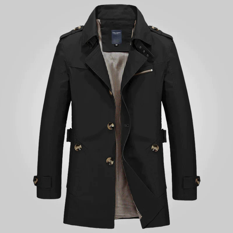 Ambrose | Klassische Winterjacke-Schwarz-M-Becker Boutique