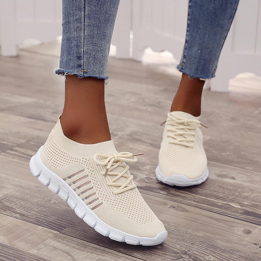 Amy | Ergonomische & Atmungsaktive Freizeit Orthopädische Schuhe-Beige-35-Becker Boutique