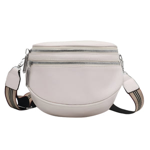 Ase | Luxuriöse Crossbody-Tasche aus veganem Leder-Naturweiß-Becker Boutique