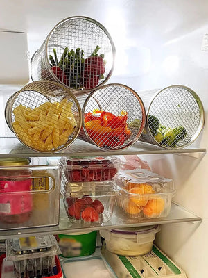BBQ Grilling Basket | Leicht drehbarer Grillkorb für Gemüse-Zwei Körbe + Gratis Ölspray (Fast ausverkauft)-Becker Boutique