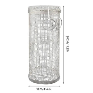 BBQ Grilling Basket | Leicht drehbarer Grillkorb für Gemüse-Zwei Körbe + Gratis Ölspray (Fast ausverkauft)-Becker Boutique