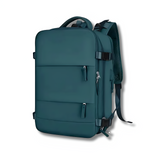 Baggy | Reiserucksack mit viel Stauraum und USB-Ladeanschluss-Pfauenblau-Becker Boutique