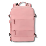 Baggy | Reiserucksack mit viel Stauraum und USB-Ladeanschluss-Rosa-Becker Boutique