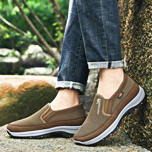 Bergen | Orthopädischer Wanderschuh mit rutschfester Gummisohle-Kaki-38-Becker Boutique
