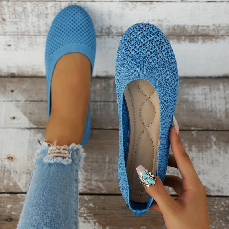 Berlin | Ergonomische Ballerinas-Blau-36-Becker Boutique