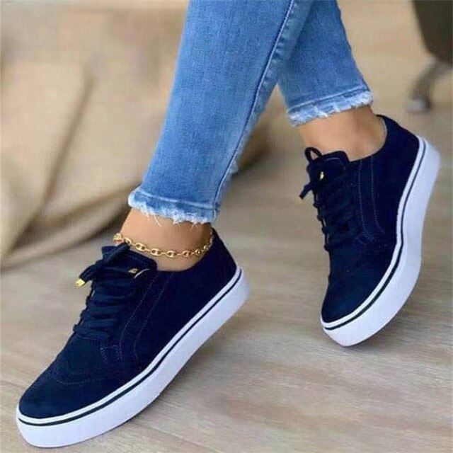 Berte | Ergonomische Schmerzlinderung Sommerschuhe aus Wildleder-Marineblau-35-Becker Boutique