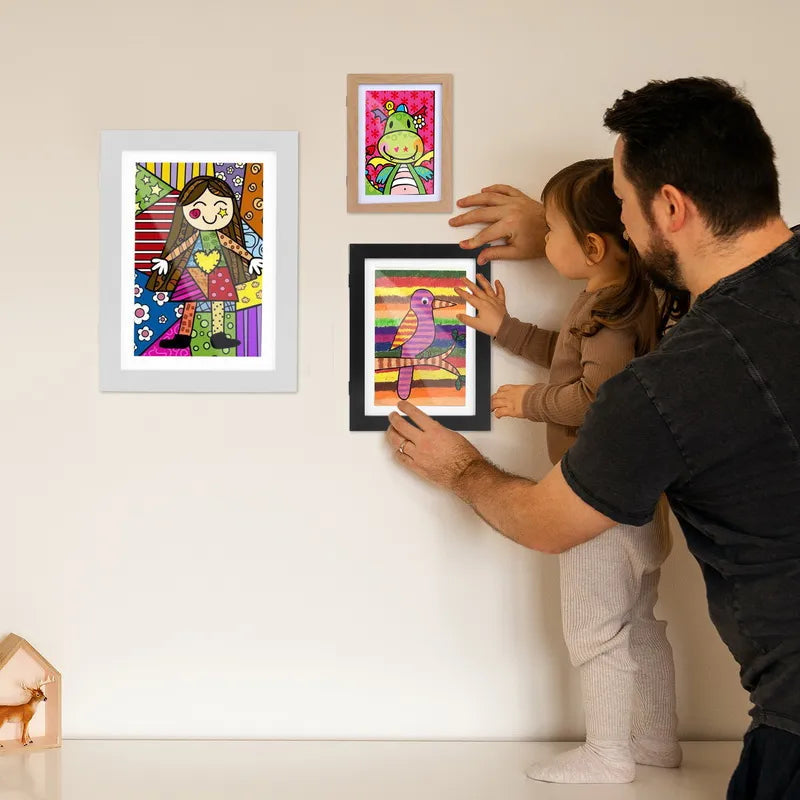 Bilderrahmen | Kunstpräsentationsrahmen für Kinder-Becker Boutique